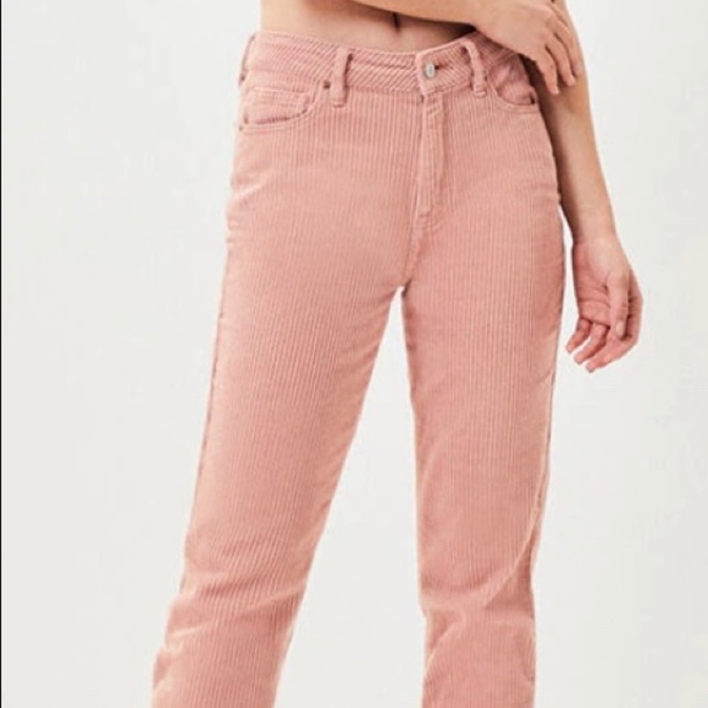 PacSun Hibiscus Corduroy Mom Jeans 26